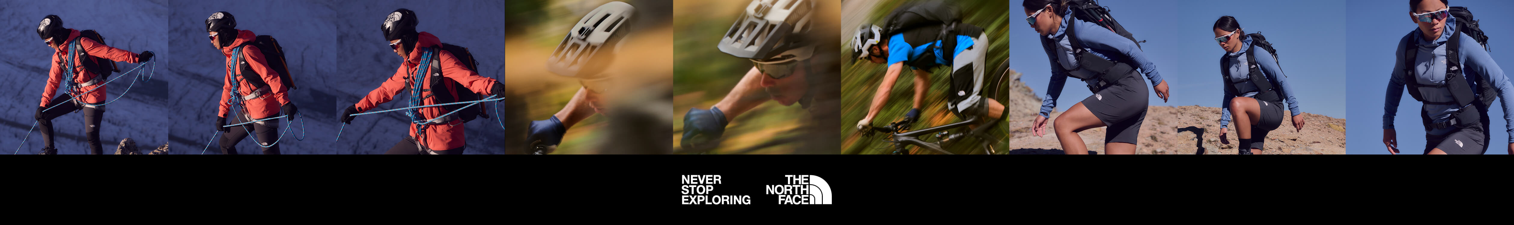 The North Face header