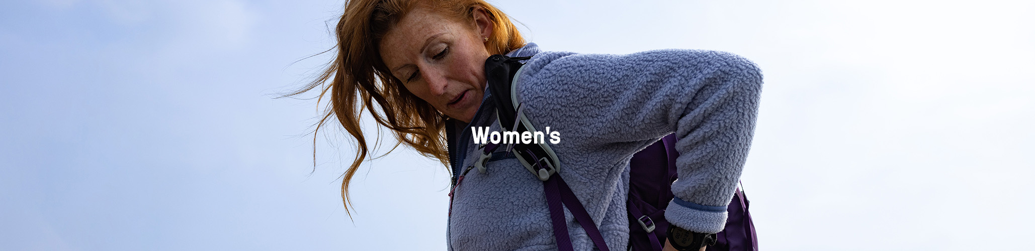 Woman enjoying the outdoors