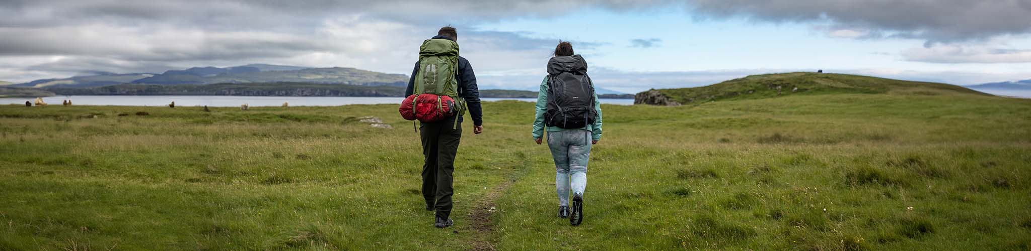 Persons walking outdoors