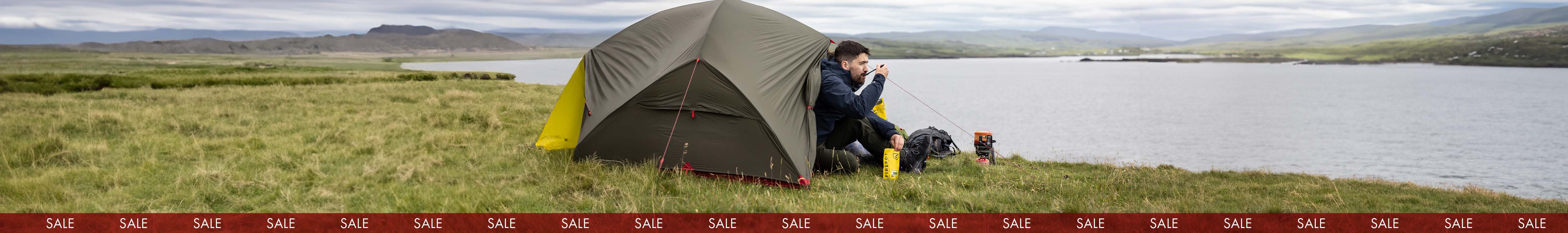 Man enjoying the outdoors