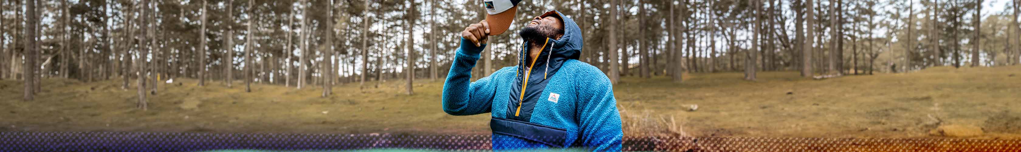 Man enjoying the outdoors