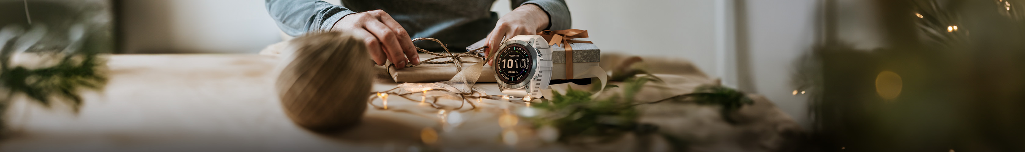 Smartwatch on a table