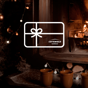 Fireplace and gift card drawing