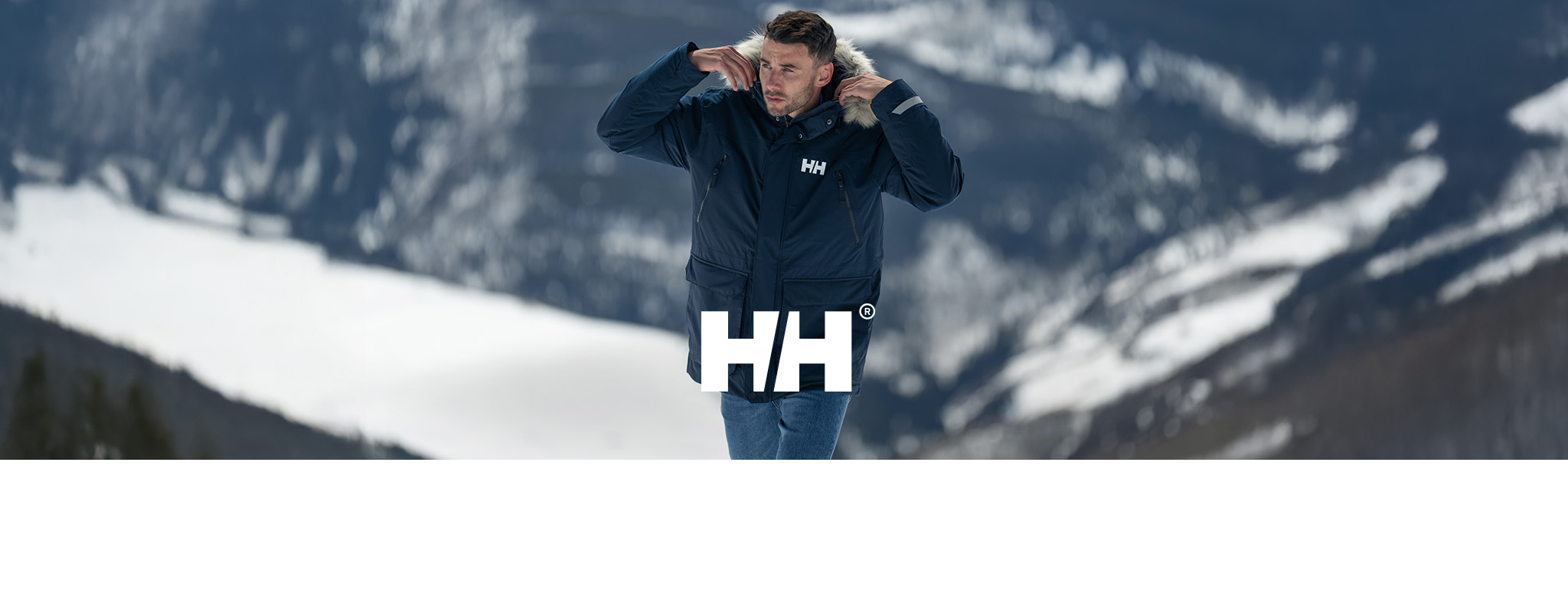 Man in Helly Hansen jacket