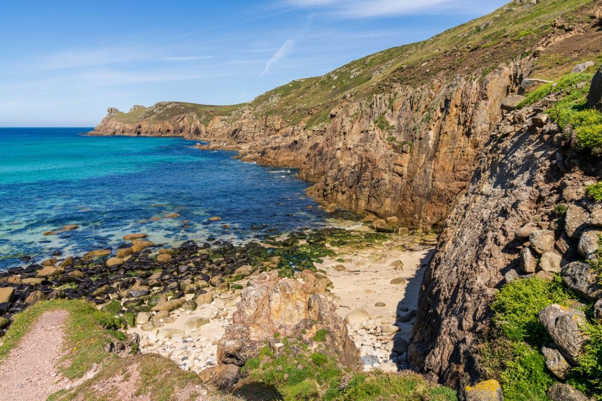 Nanjizal beach, Cornwall