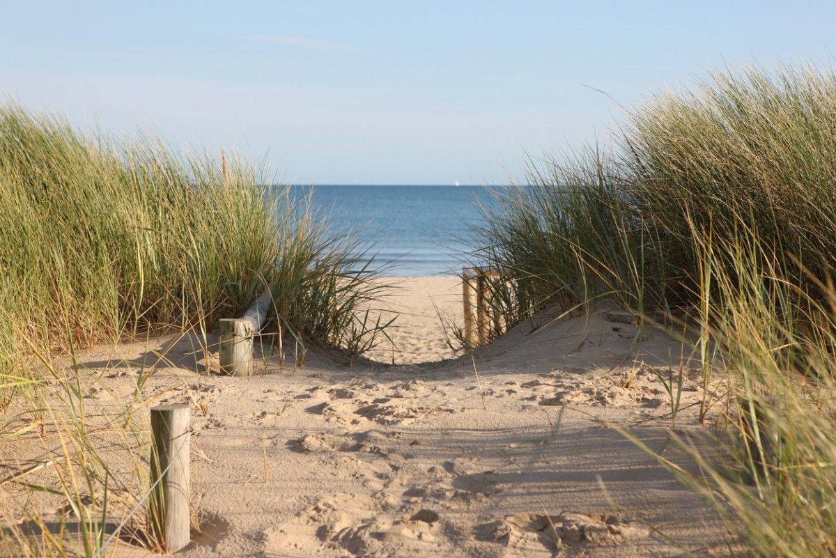 Sandbanks Beach in Dorset