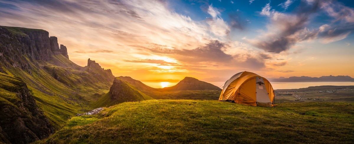 Camping on the Isle of Skye