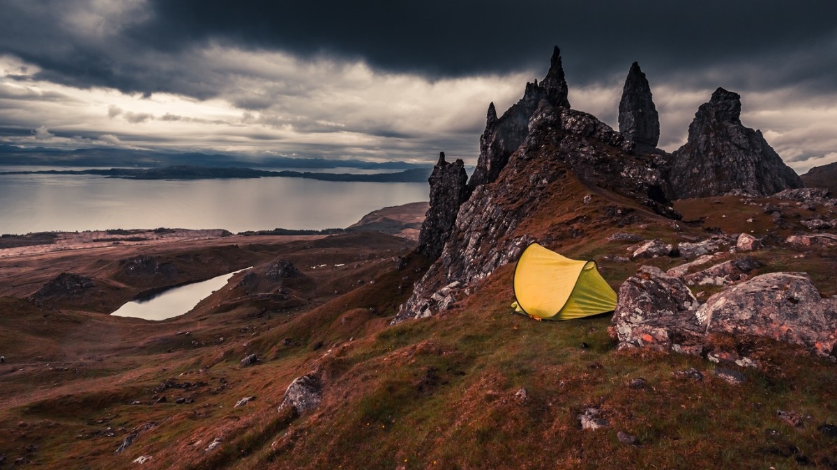 Camping on the Isle of Skye