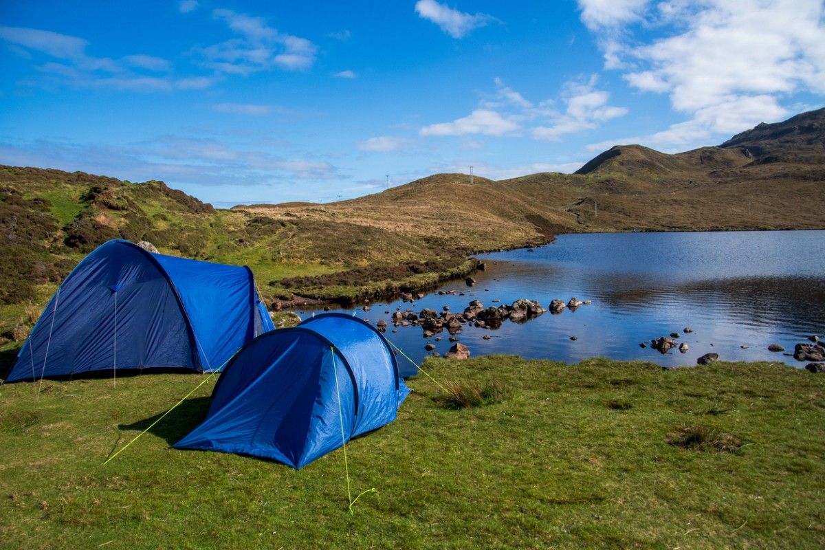 Camping on the Isle of Skye