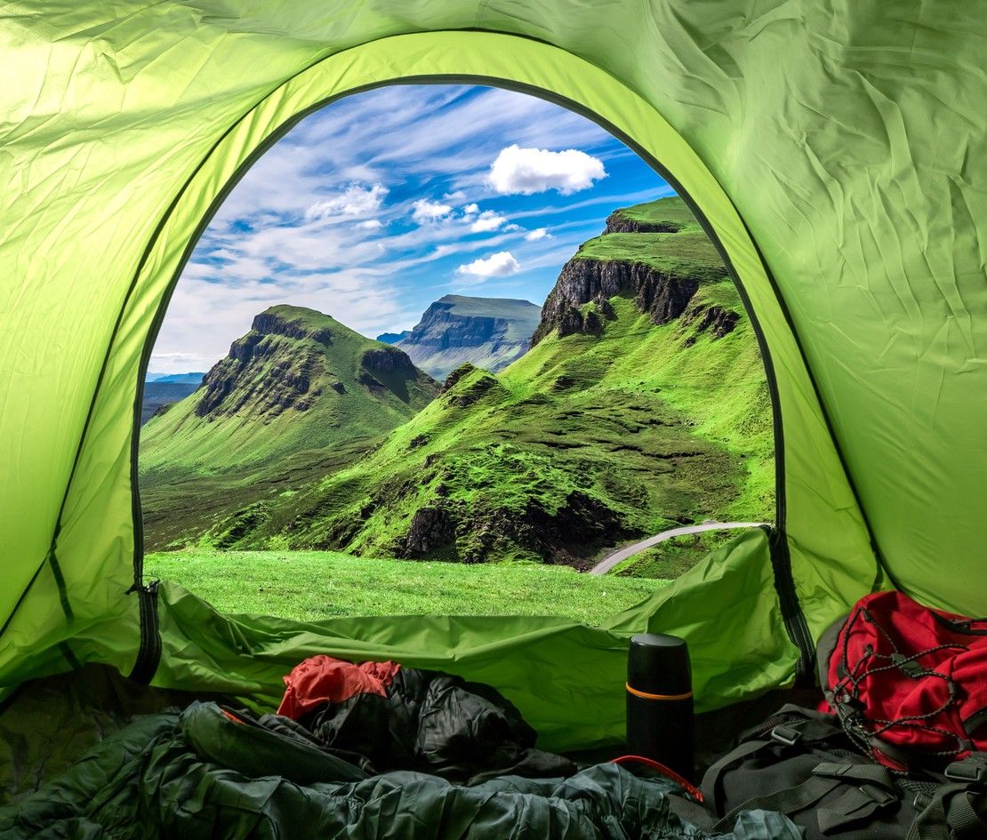 Camping on the Isle of Skye