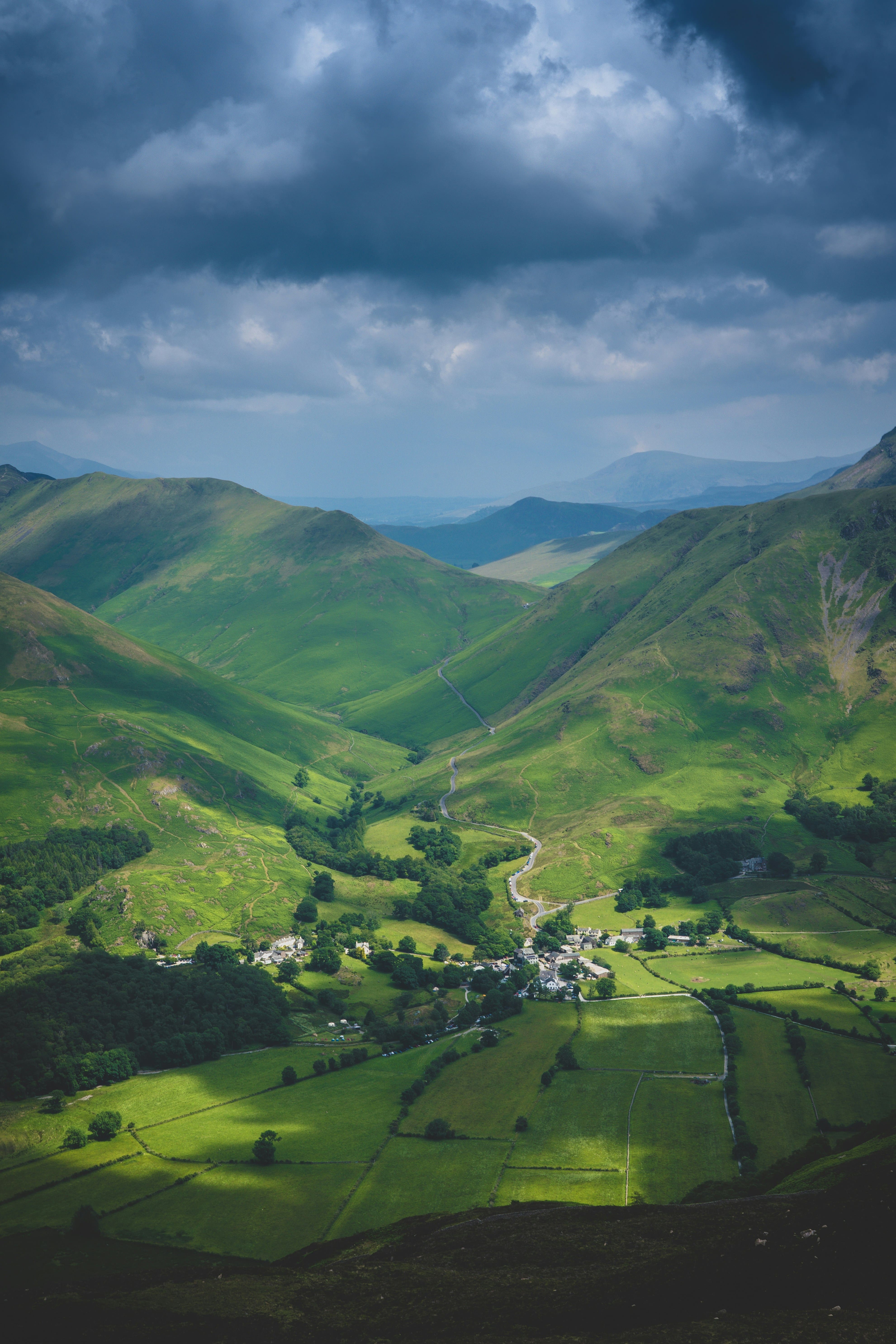 An image of the village of Cockermouth in the Lake District 