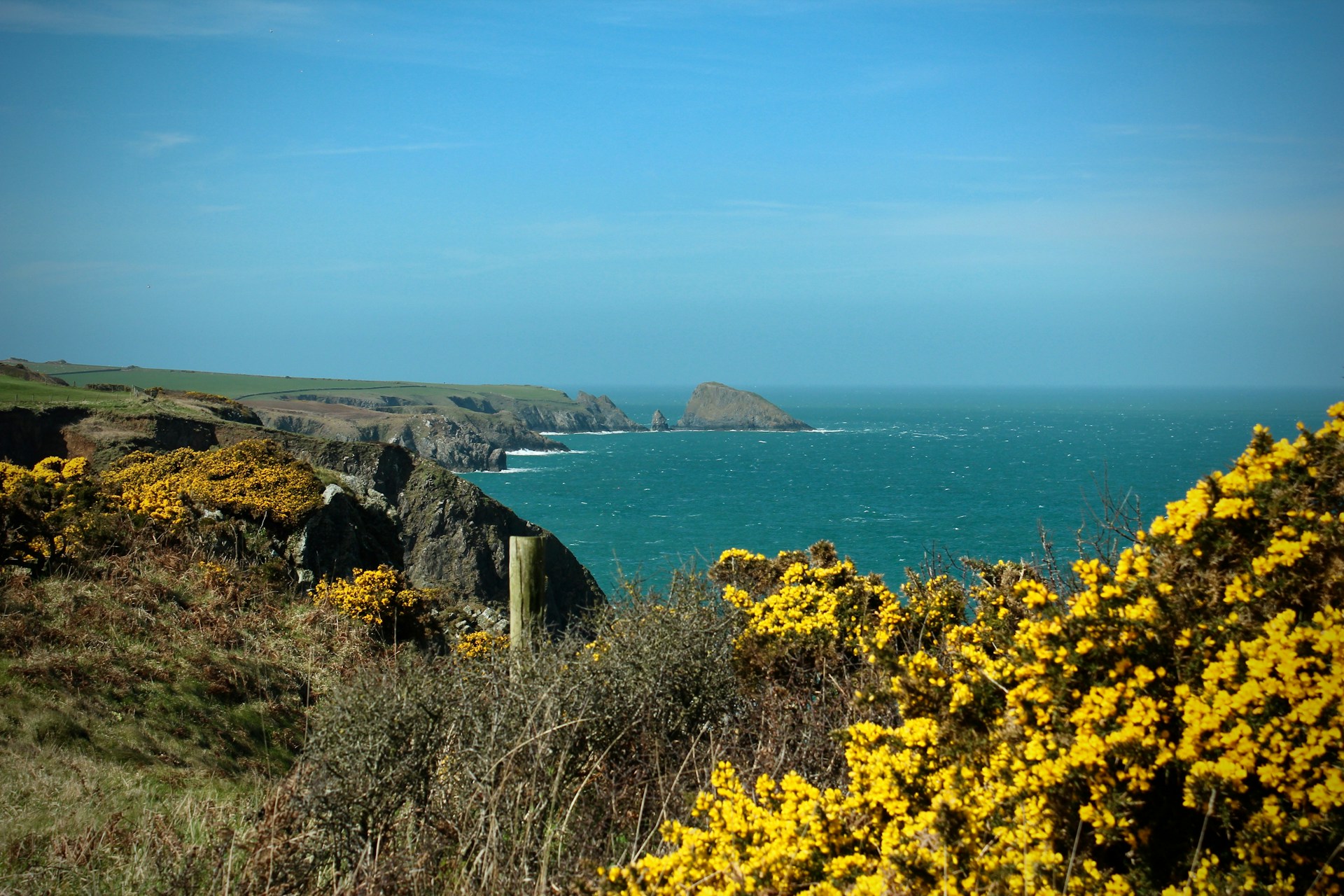 An image of the Pembrokeshire coastline 