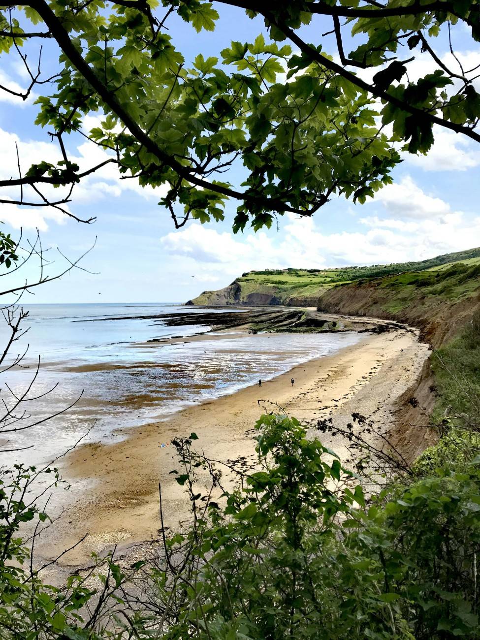 A beach at Whitby 