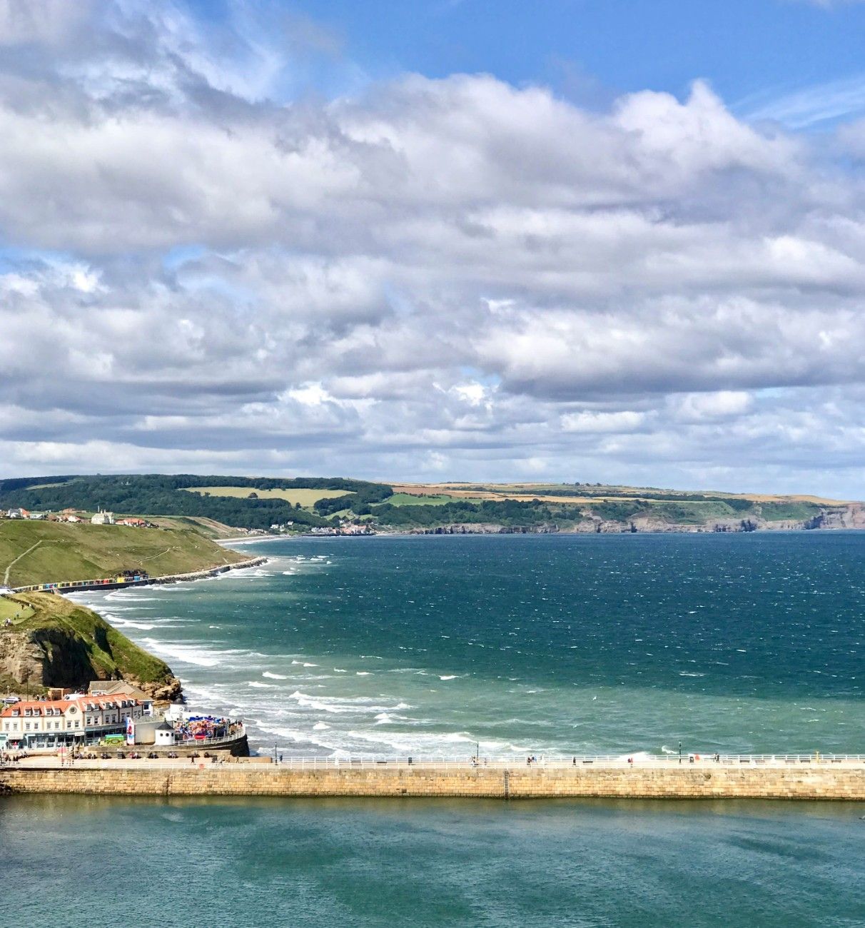 Whitby coastline 