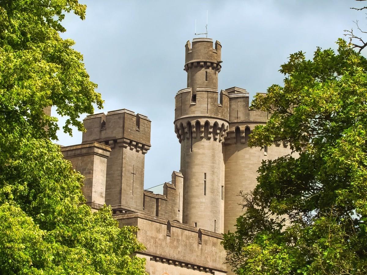 The towers of Arundel Castle 