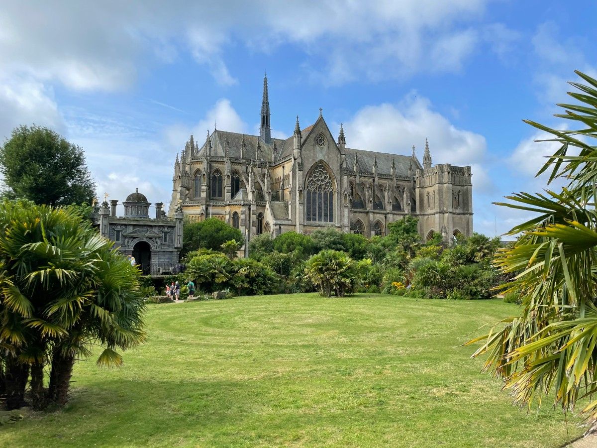 Arundel Castle and its gardens