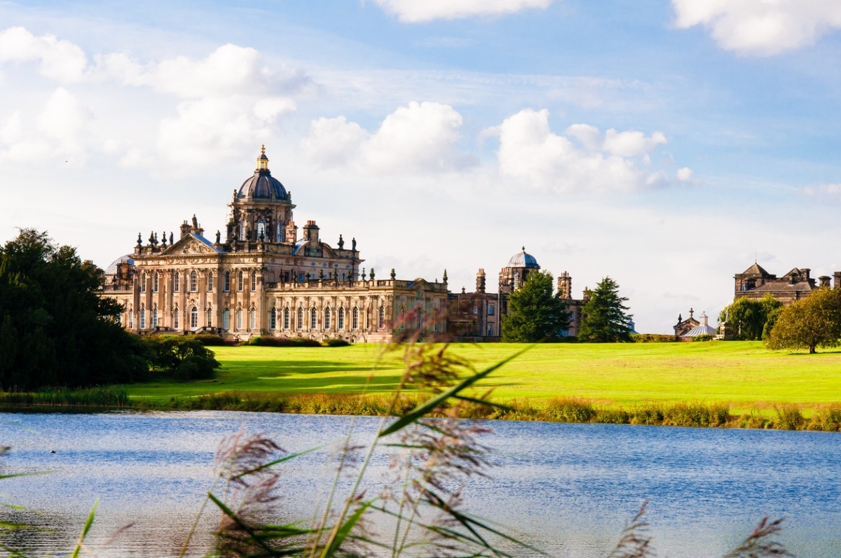 Castle Howard grounds and lake