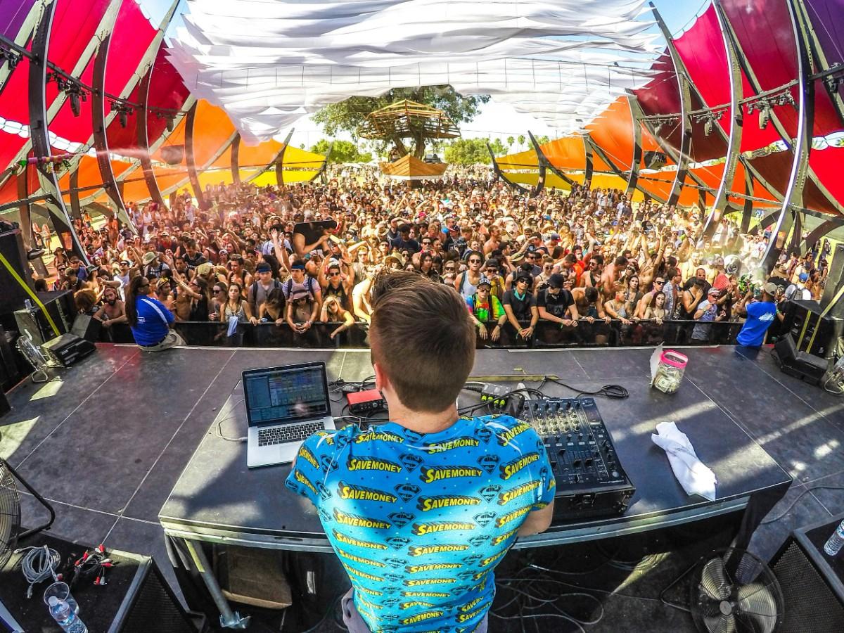 The DoLab stage at Coachella