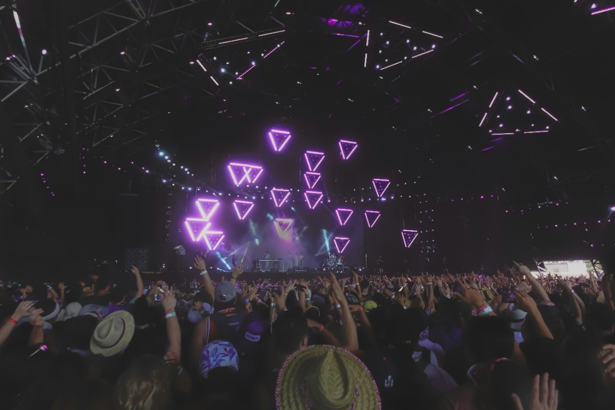 A stage at Coachella Festival