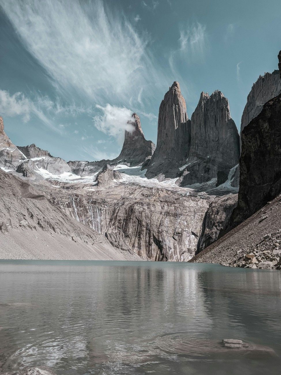 Mountains on the Torres del Paine