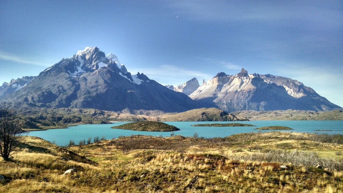 The mountains of the Torres del Paine