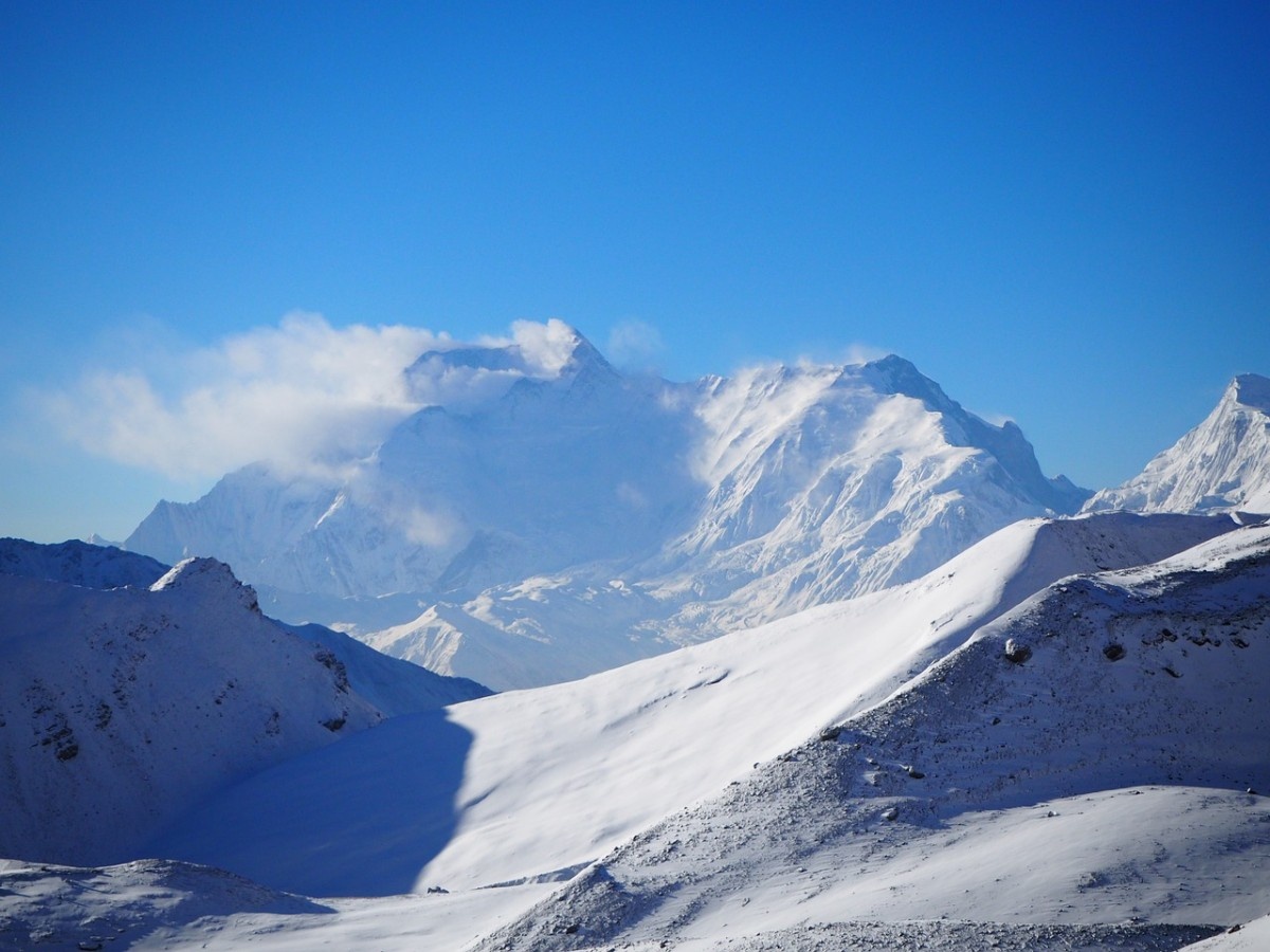 The Thorong La Pass on the Annapurna Circuit