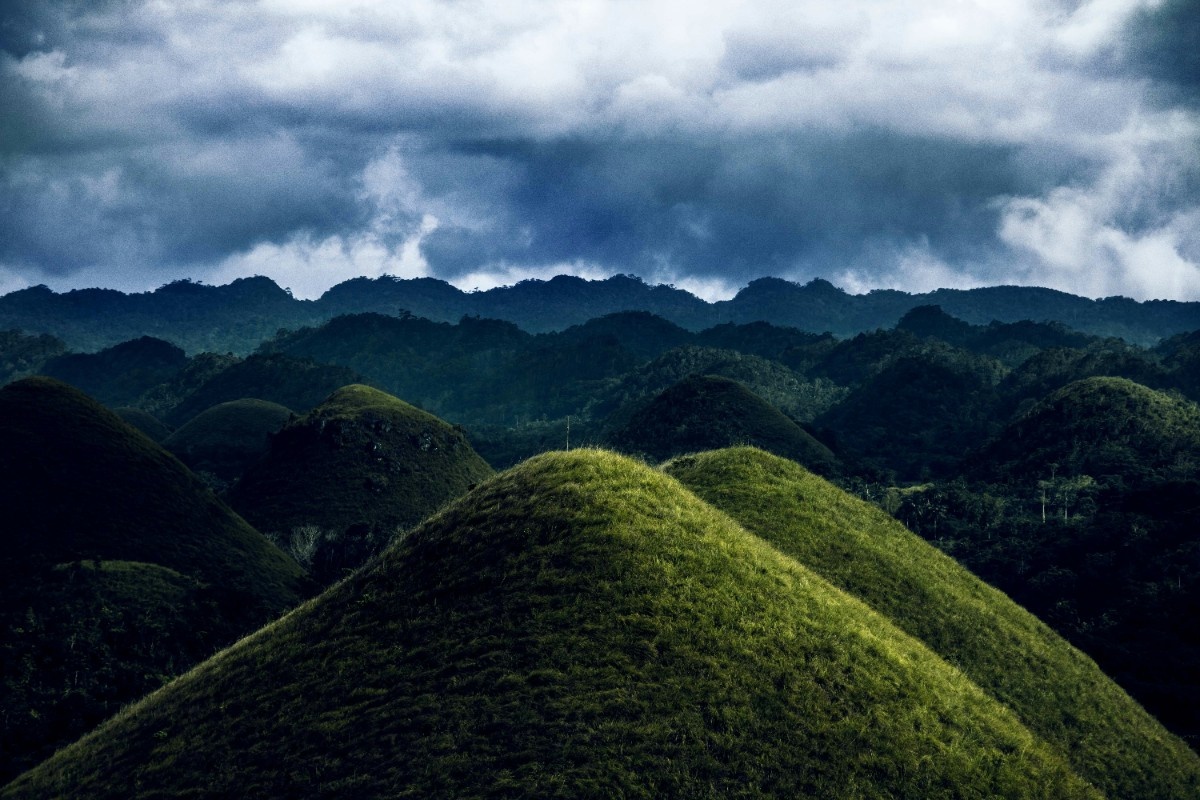 An image of the Chocolate Hills