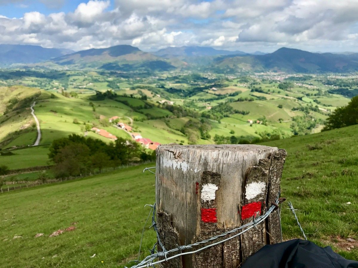 The start of El Camino de Santiago