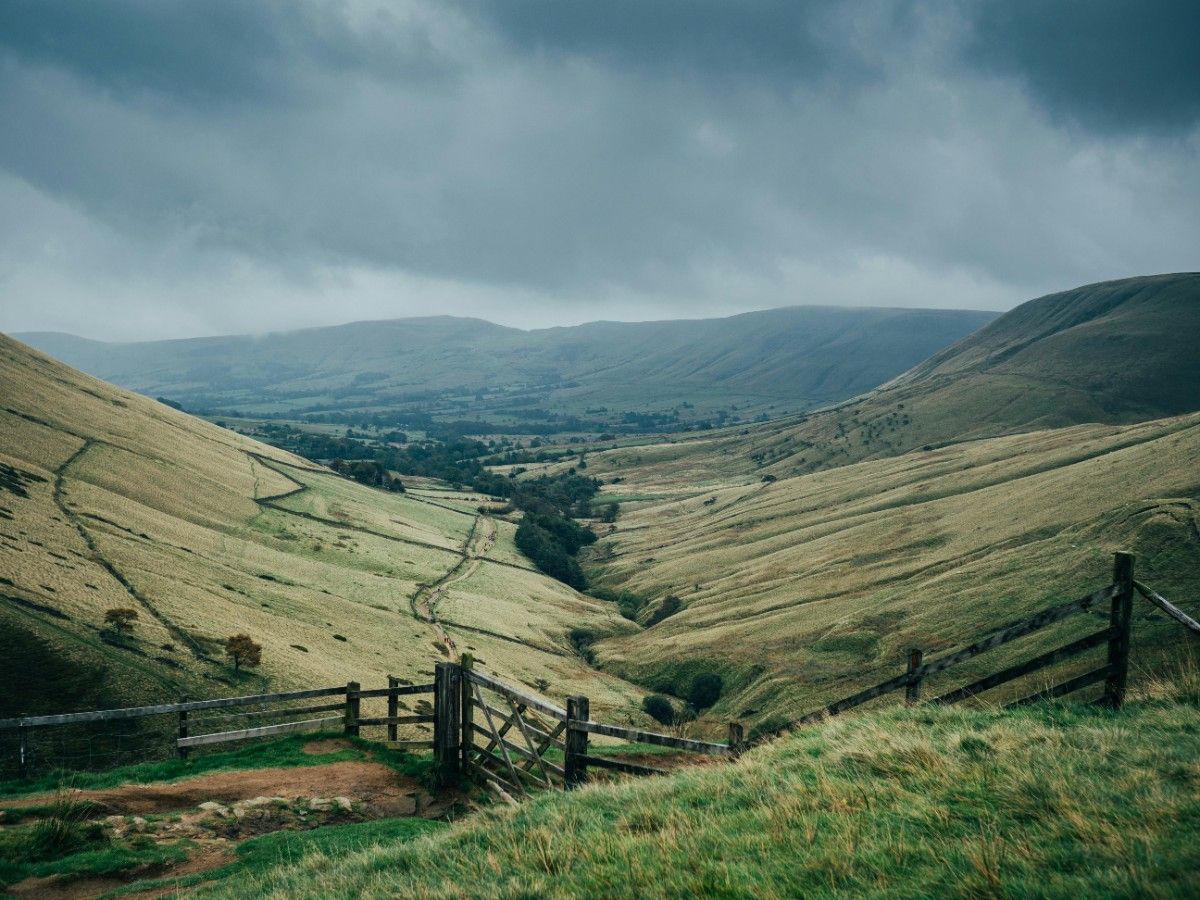 Hope Valley, the Peak District 