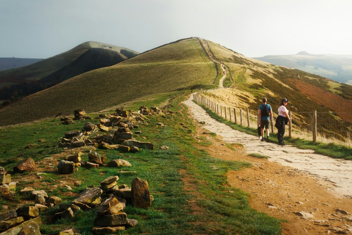 The great ridge following off from Mam Tor