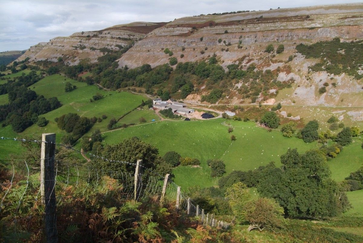 Views from offa's dyke trail 