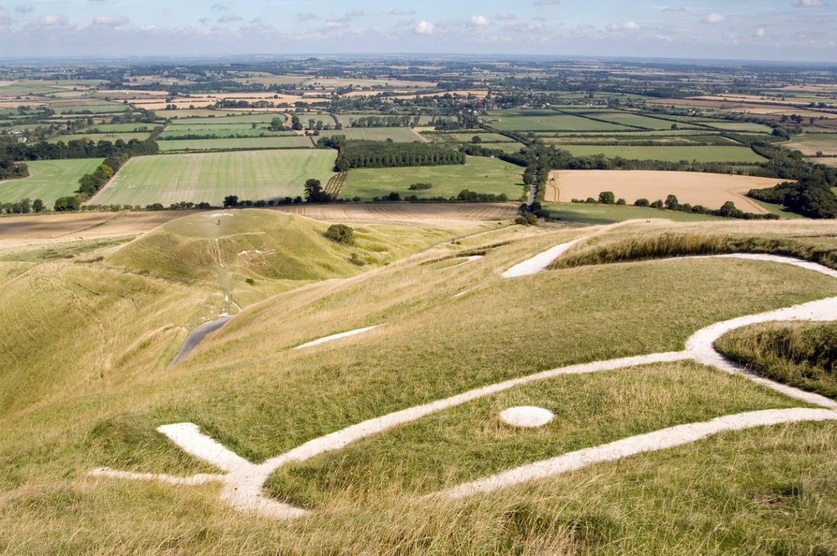 Uffington White Horse on The Ridgeway