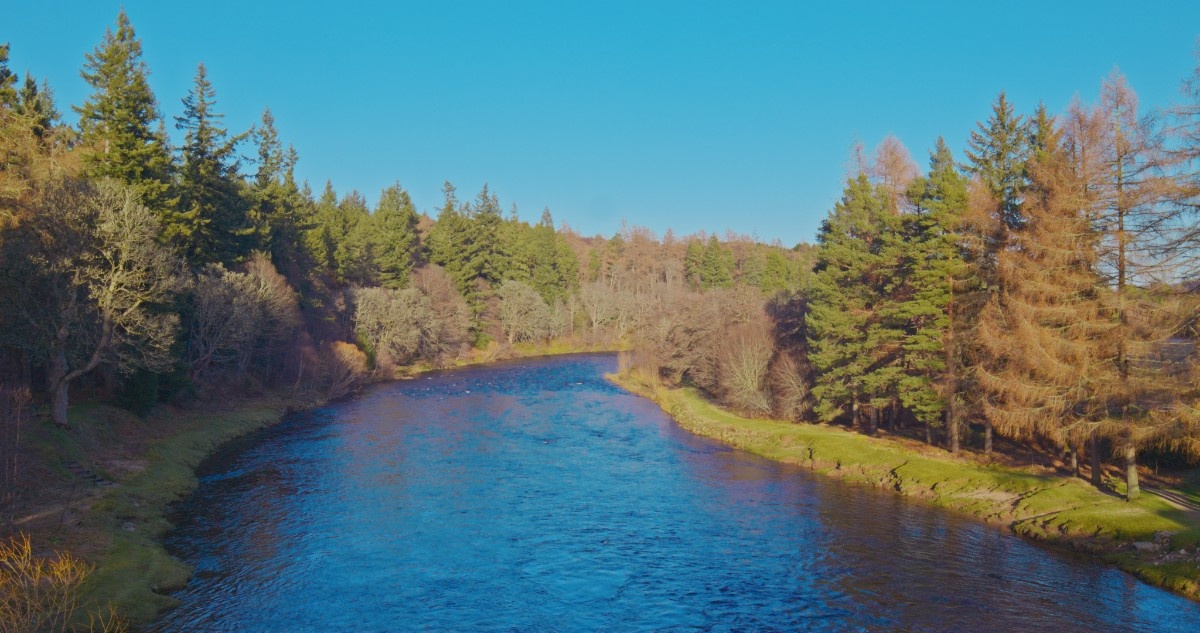 The river Spey on the Speyside Way