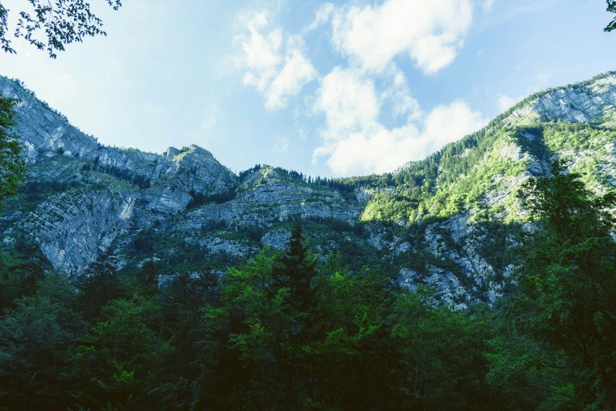 The mountains of Triglav National Park 