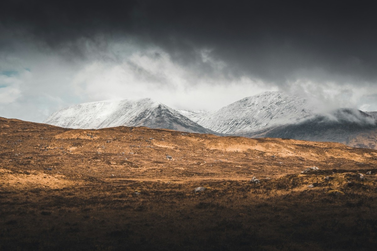 The mountains of the West Highlands Way