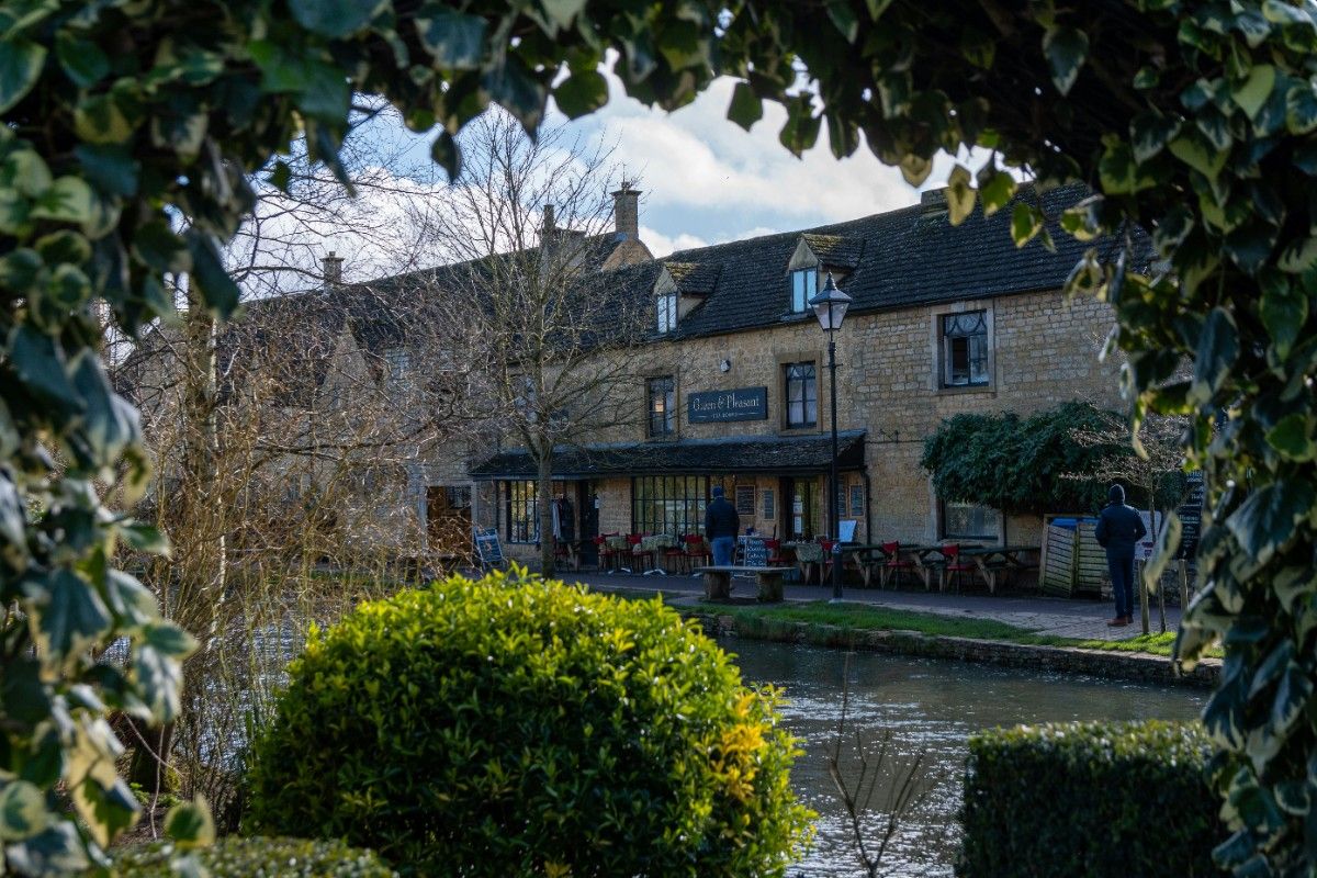 A pub at Bourton on the Water