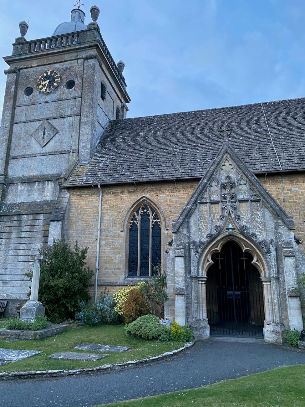 A church in Bourton on the Water