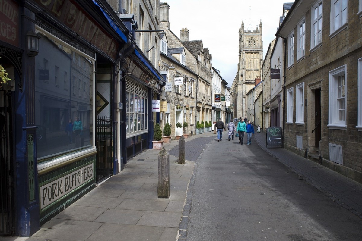 A street in Cirencester 