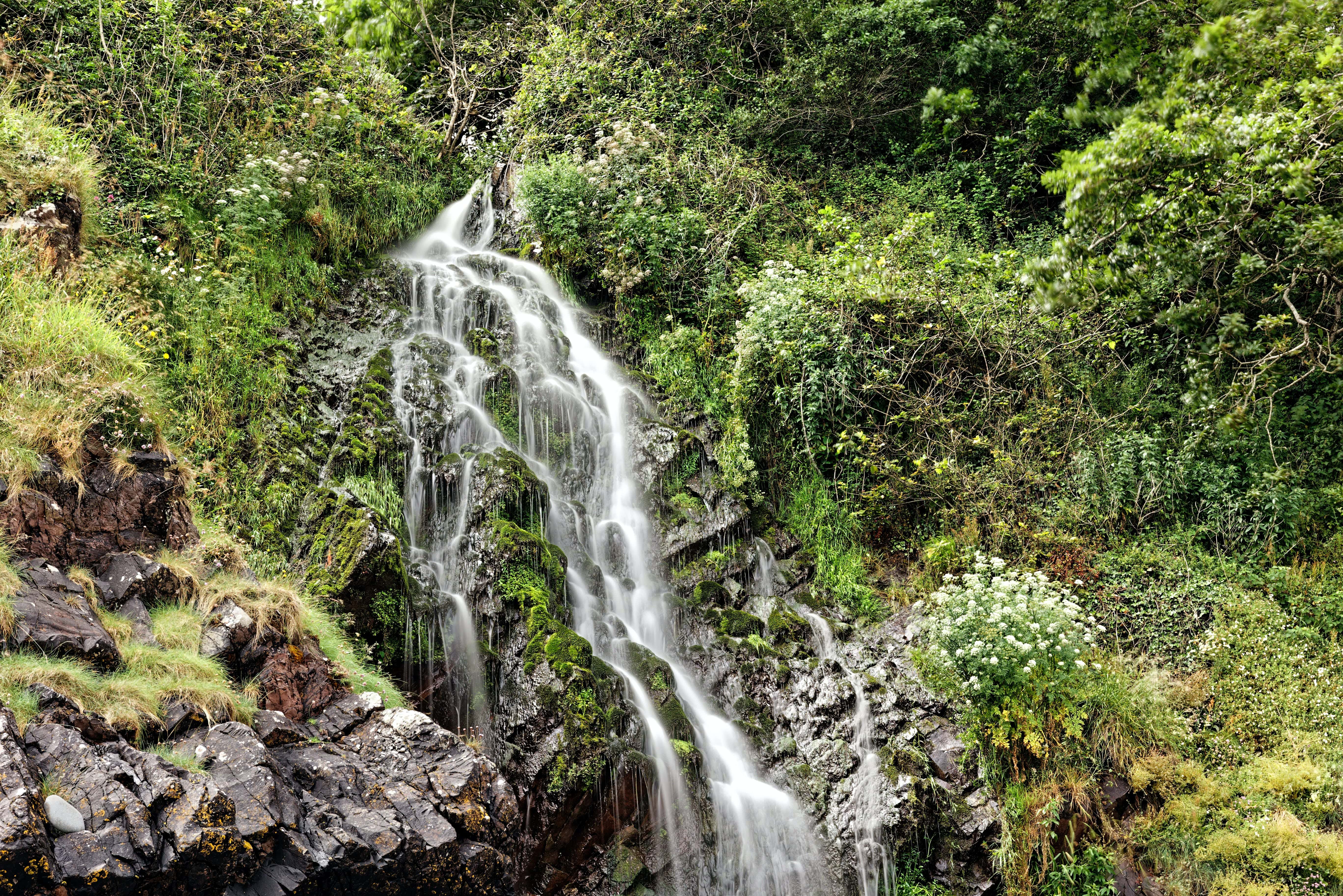 An image of a Cornish Waterfall