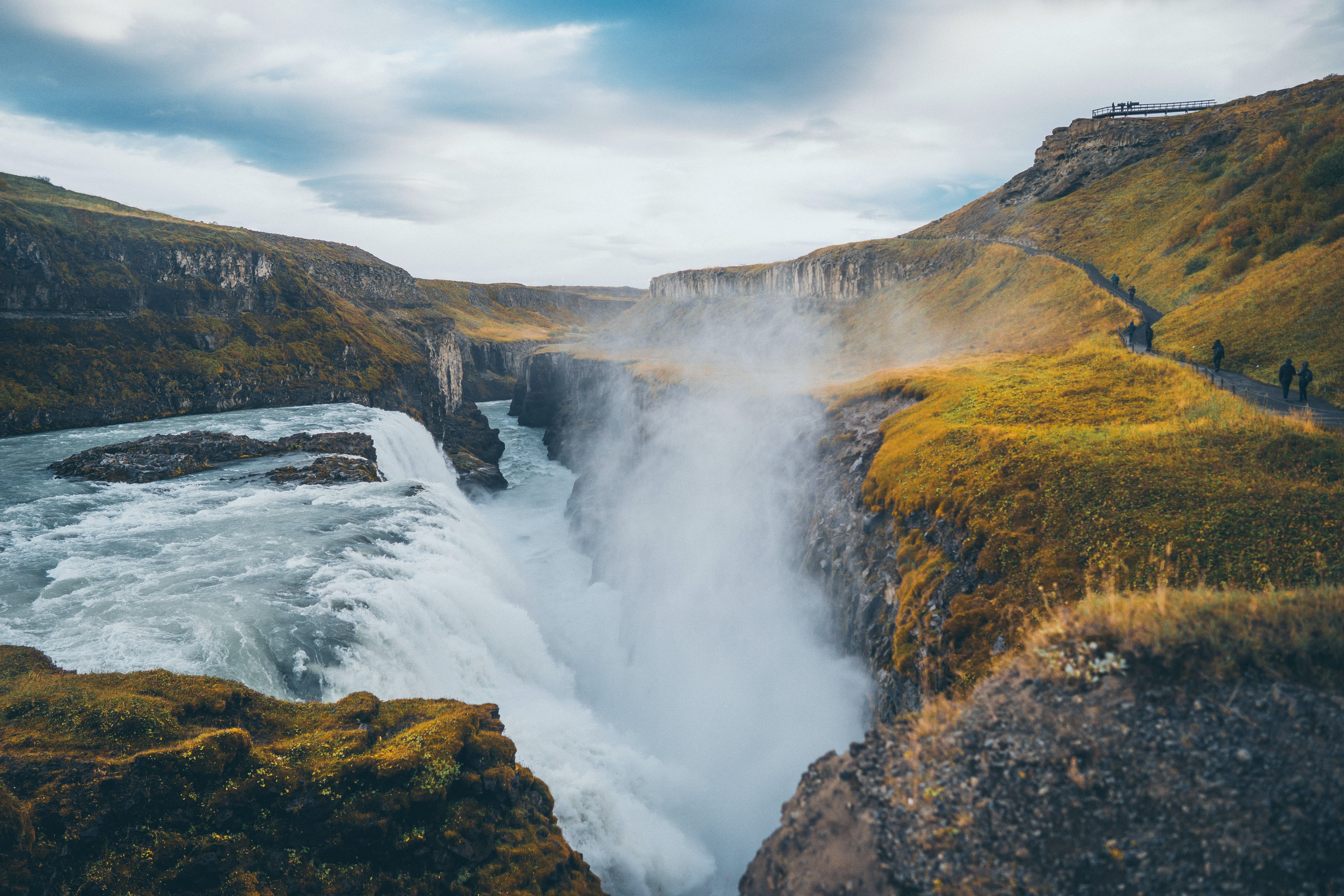 Gullfoss waterfall