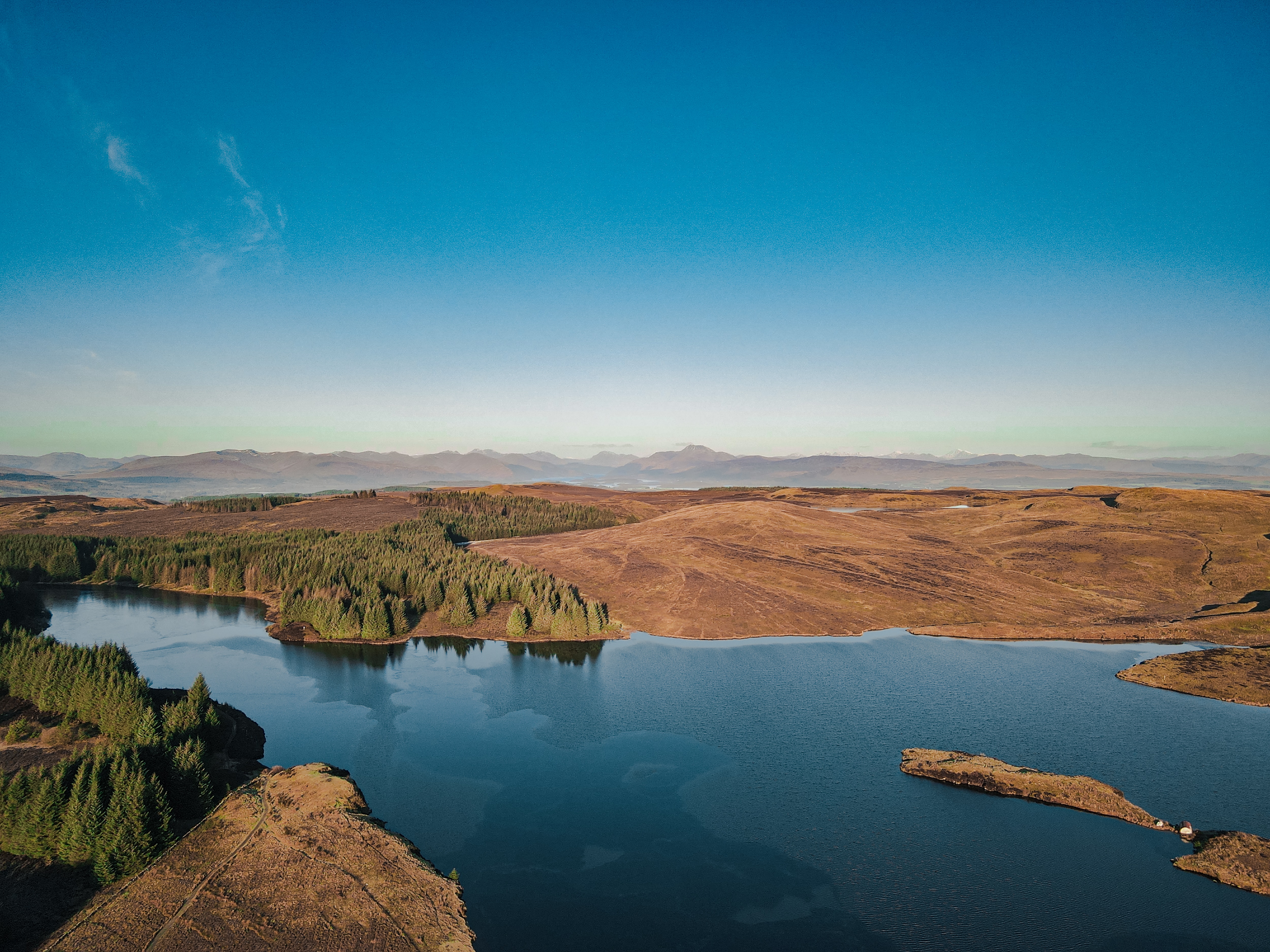 Loch Lubnaig in the Scottish Trossachs 