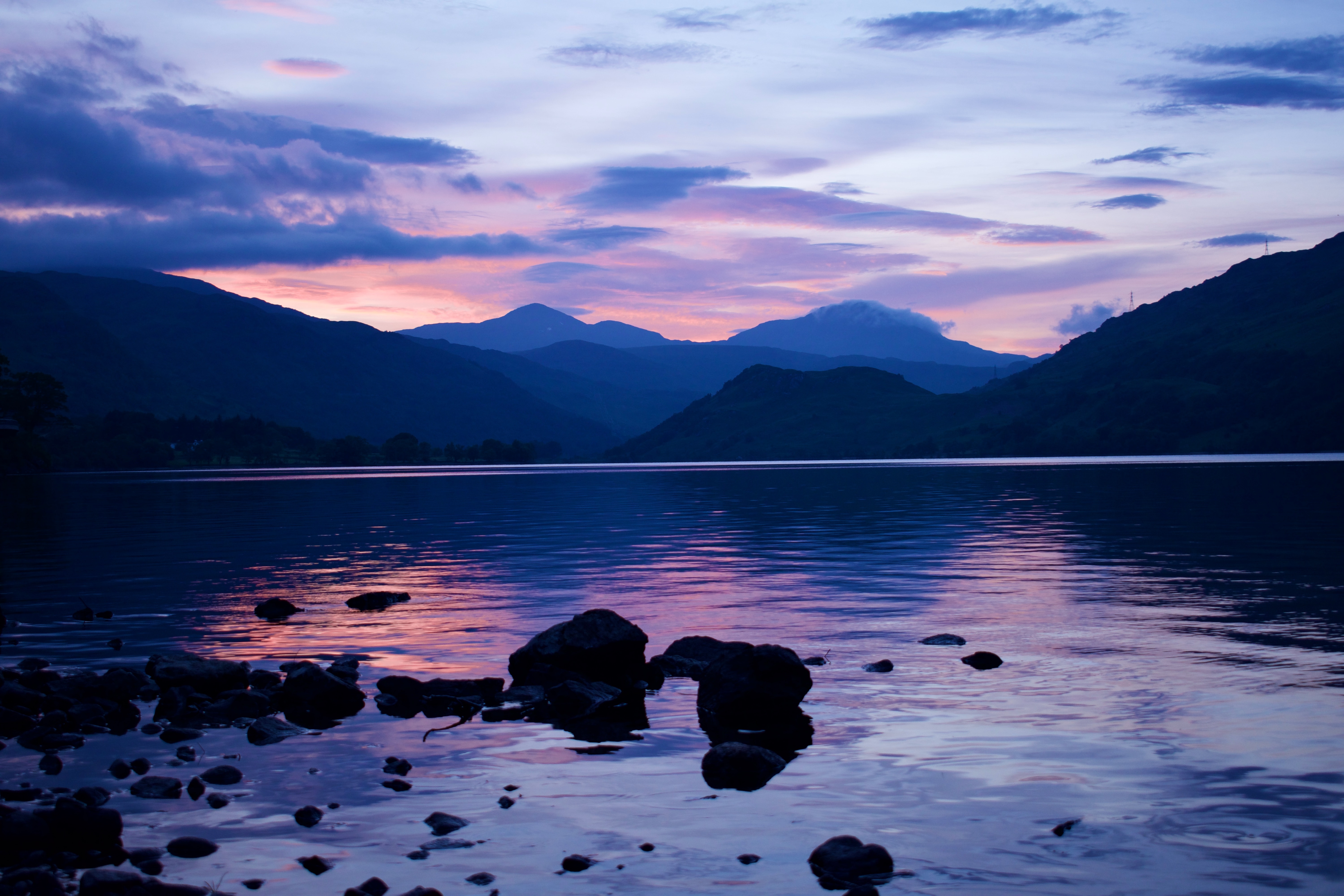 loch lomond at night