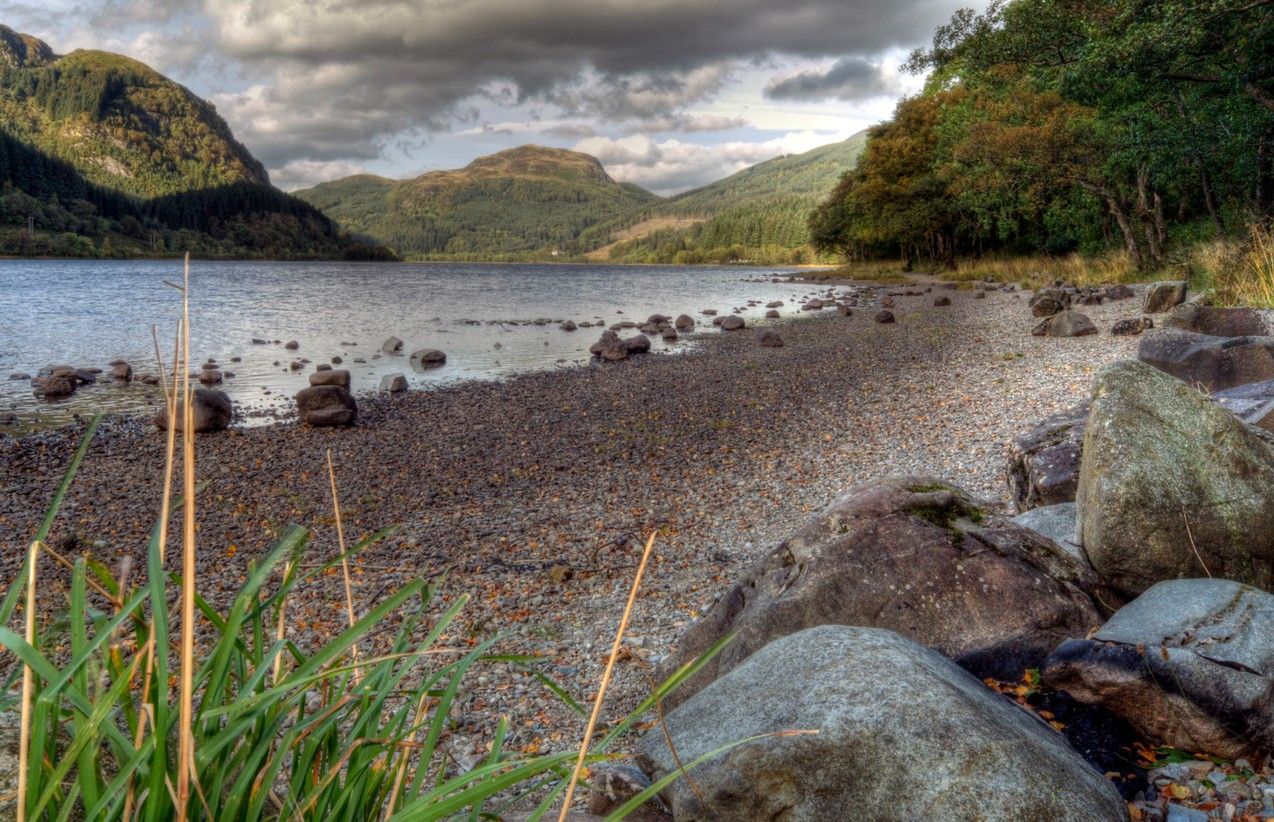 Pretty view of Loch Lubnaig