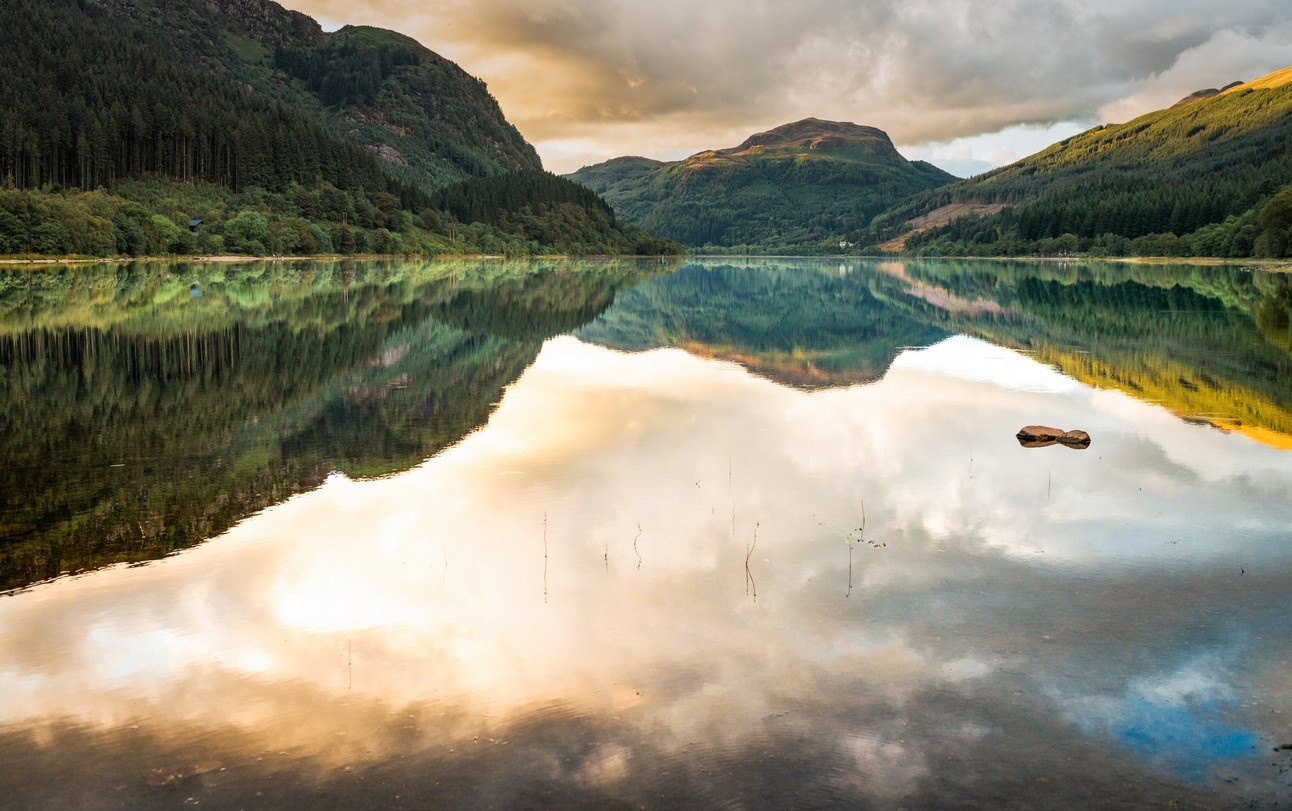 Loch Lubnaig in the Scottish Trossachs 