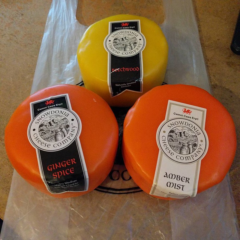 Cheese from the Snowdonia Cheese Company