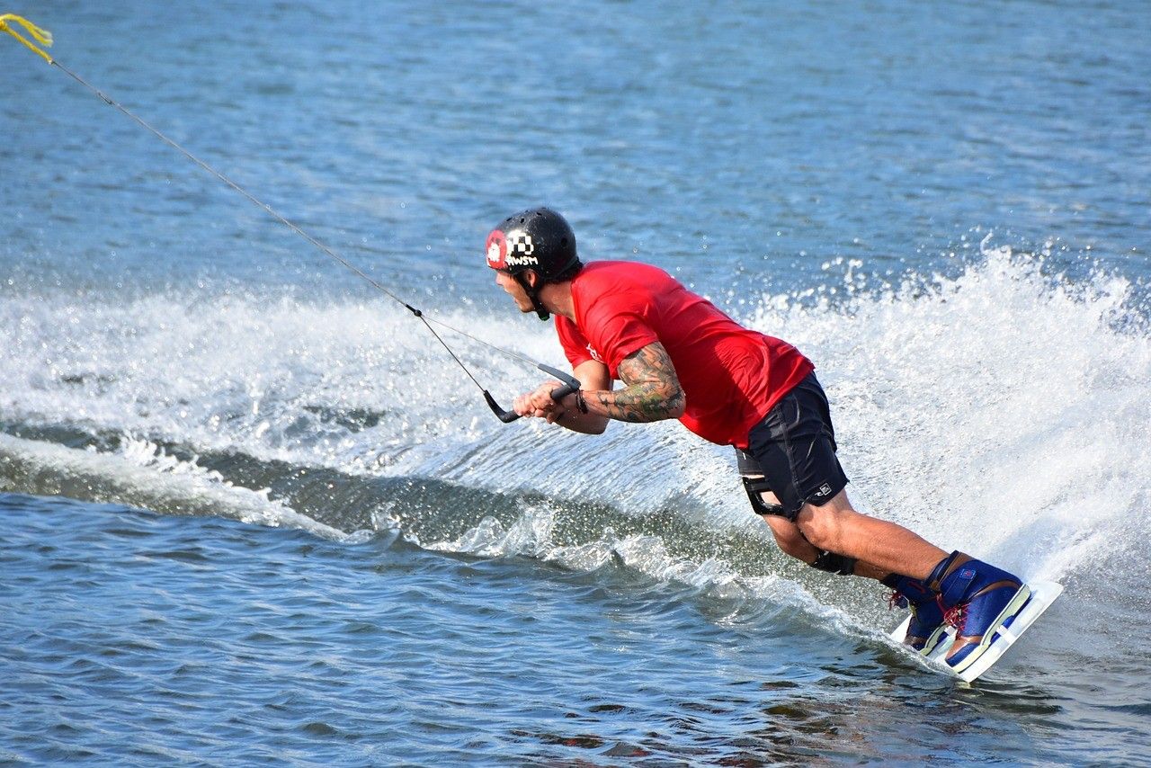 wakeboarding