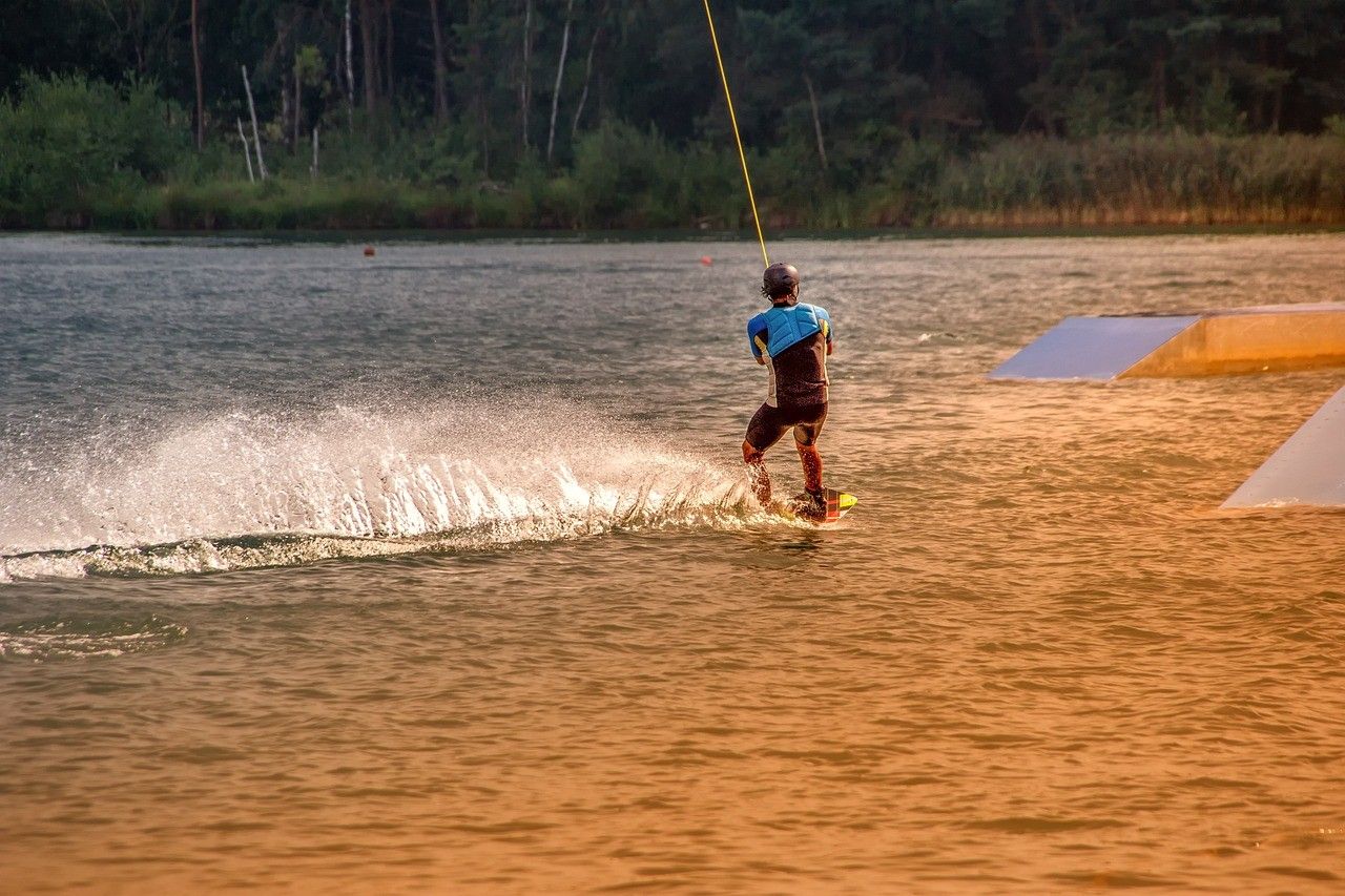 wakeboarding