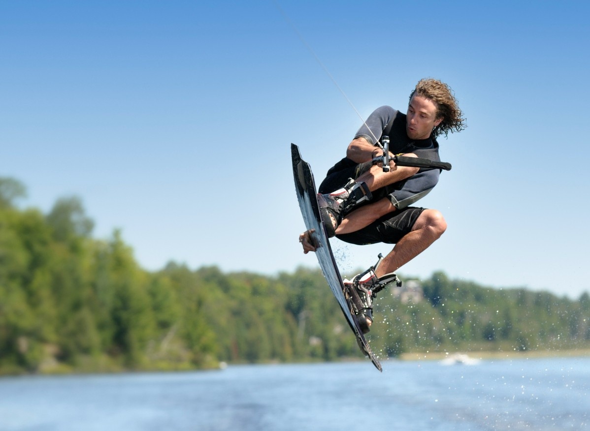 wakeboarding