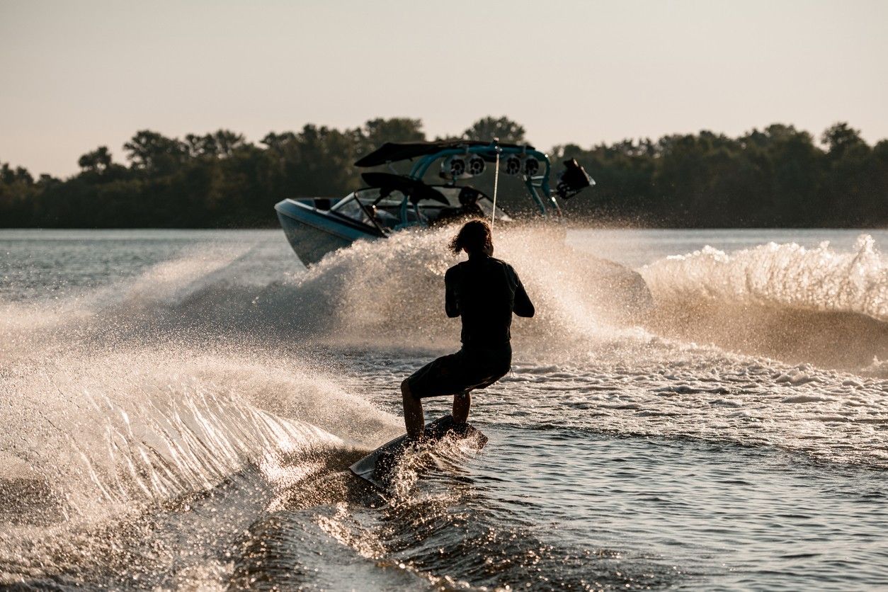 wakeboarding