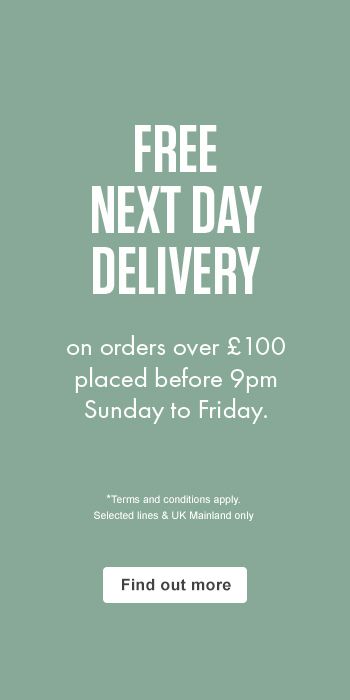 Free Next Day Delivery on orders over £100